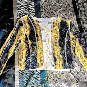 ZAFUL STICH UP LONG SLEEVE CROP TOP